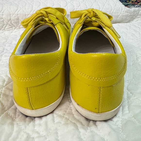 Banana Republic leather sneakers, lime - Picture 3 of 8